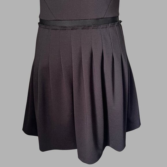 Rebecca Taylor Black Fit & Flare Dress – Size 4 - Picture 3 of 8